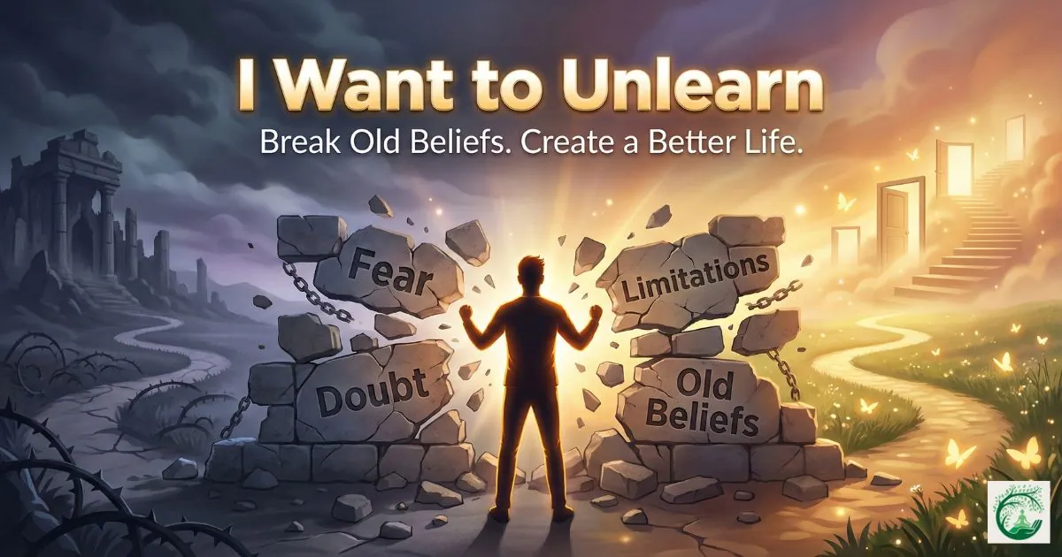 I Want to Unlearn