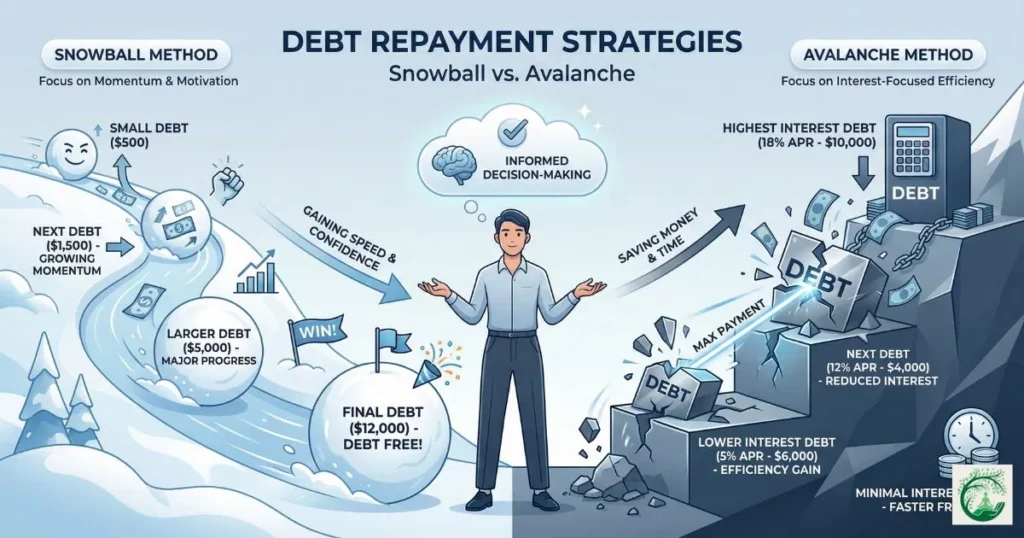 Debt Repayment Strategies: Snowball vs. Avalanche