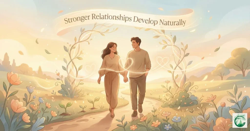 Stronger Relationships Develop Naturally